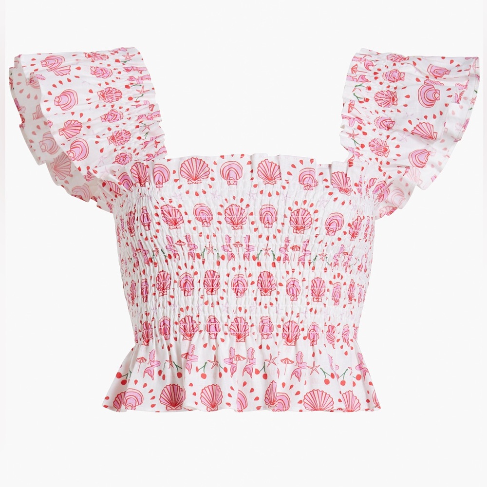 Hill House Home Paz Top Mermaid Size M